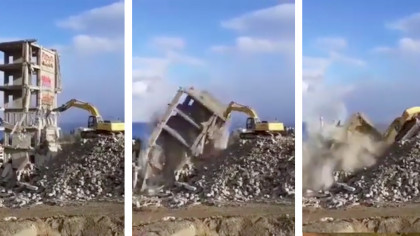 This Operator Doesn't Know How to Use an Excavator, and It Shows
