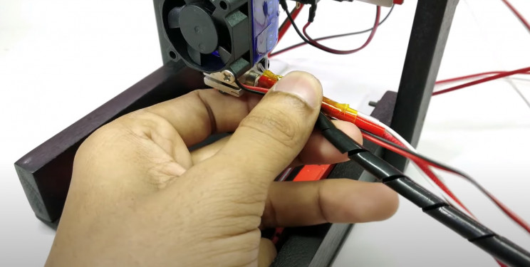 arduino printer spiral cable