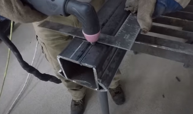 diy stairlift cut rectangle