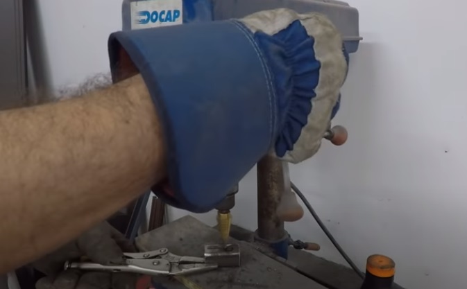 diy steel tubing drill