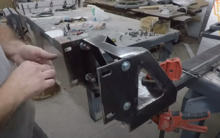diy porch lift ball bearings