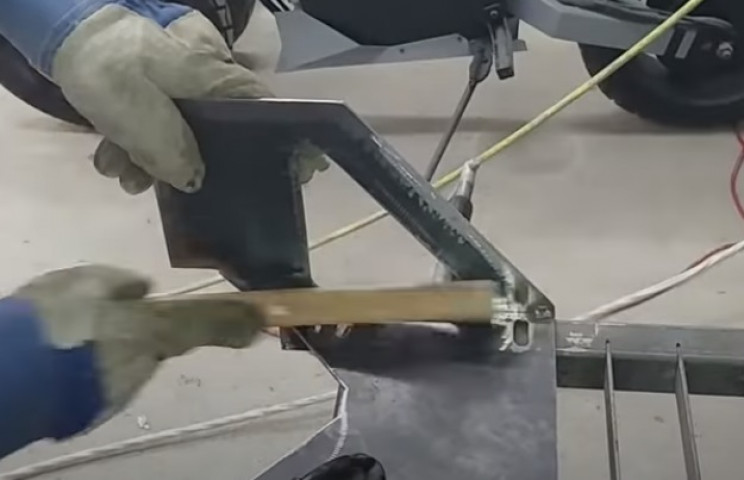 diy stairlift weld steel