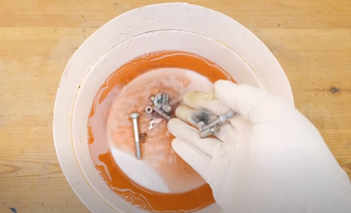 lamp restore rust remover