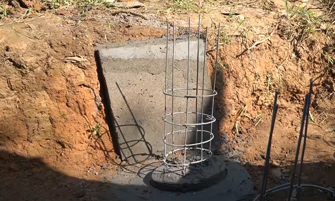 diy water bridge foundations
