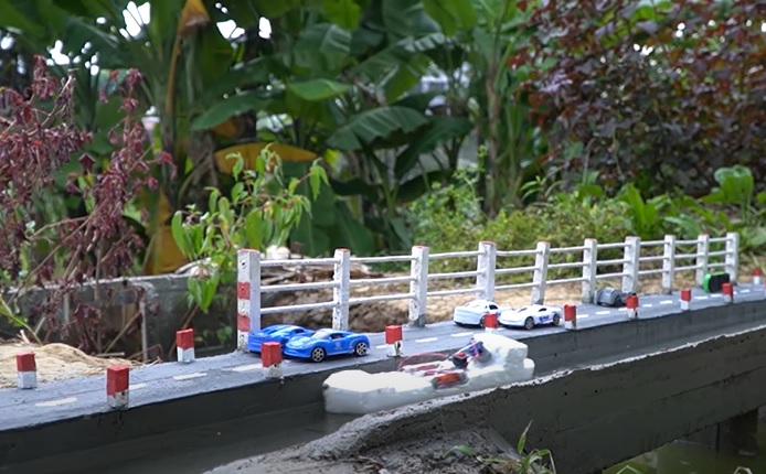 diy water canal complete