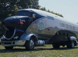 This Mechanic Carved Out a Luxury EV Out of an Abandoned Airplane