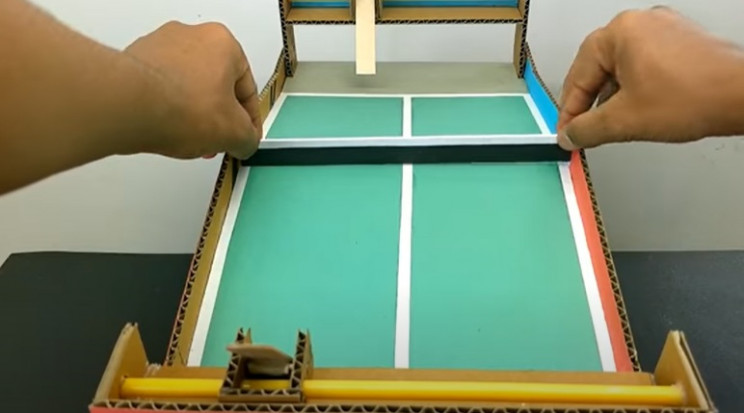 diy cardboard game 1 paint