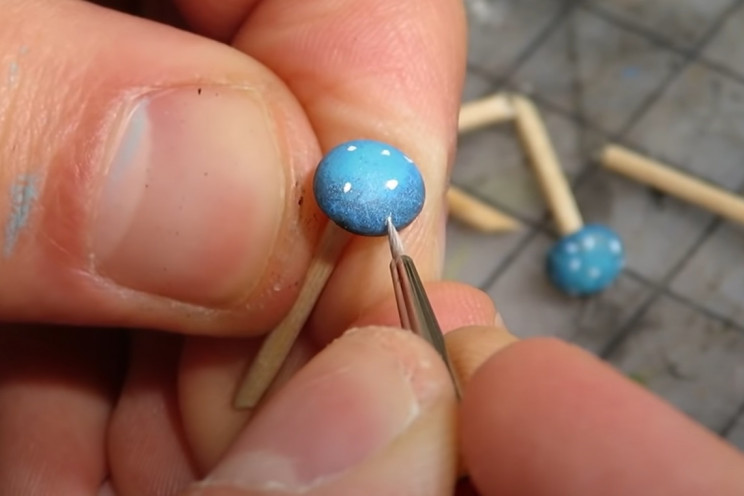 diy terrain mushrooms