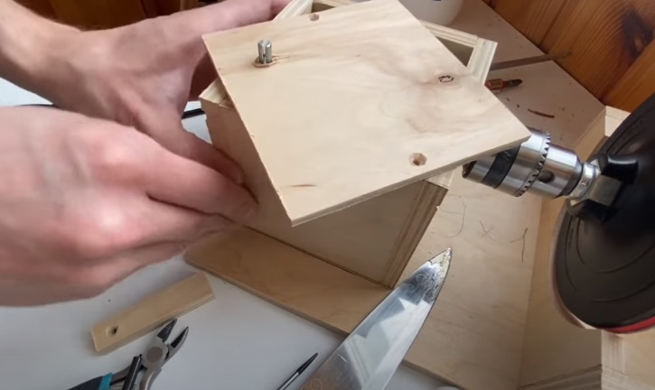 diy disc sander motor housing rebuild