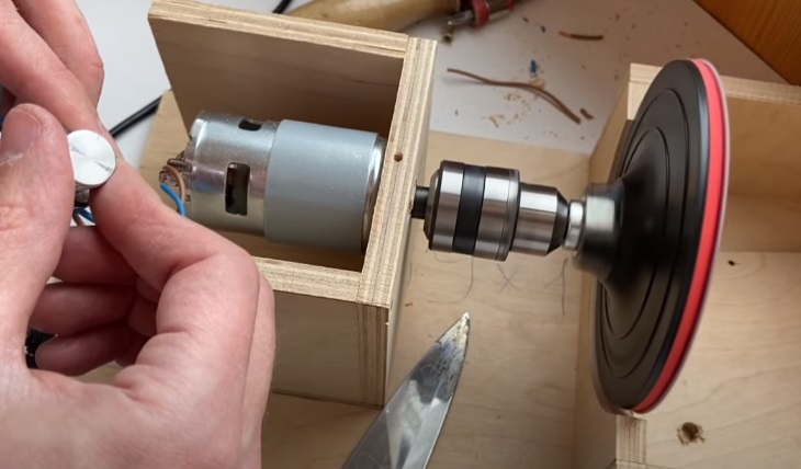 diy disc sander test speed controller