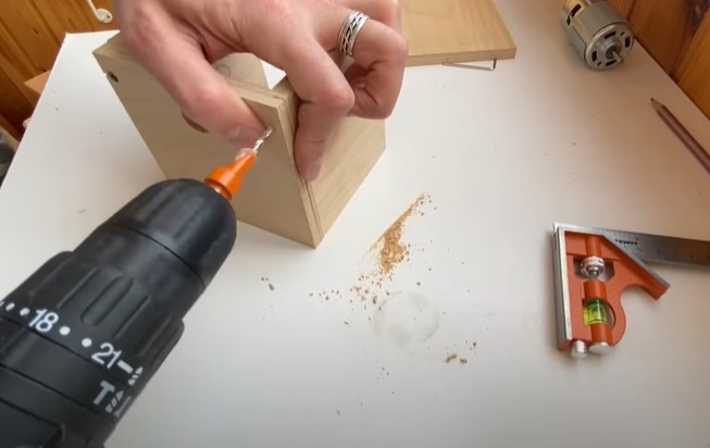 diy disc sander taller box
