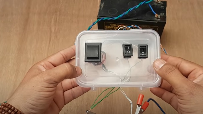 diy rc rocket control battery