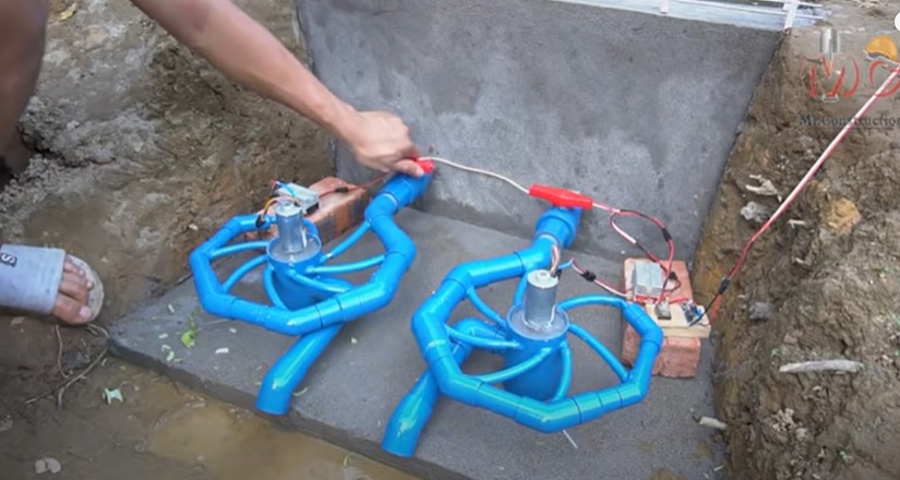 diy dam pumps complete