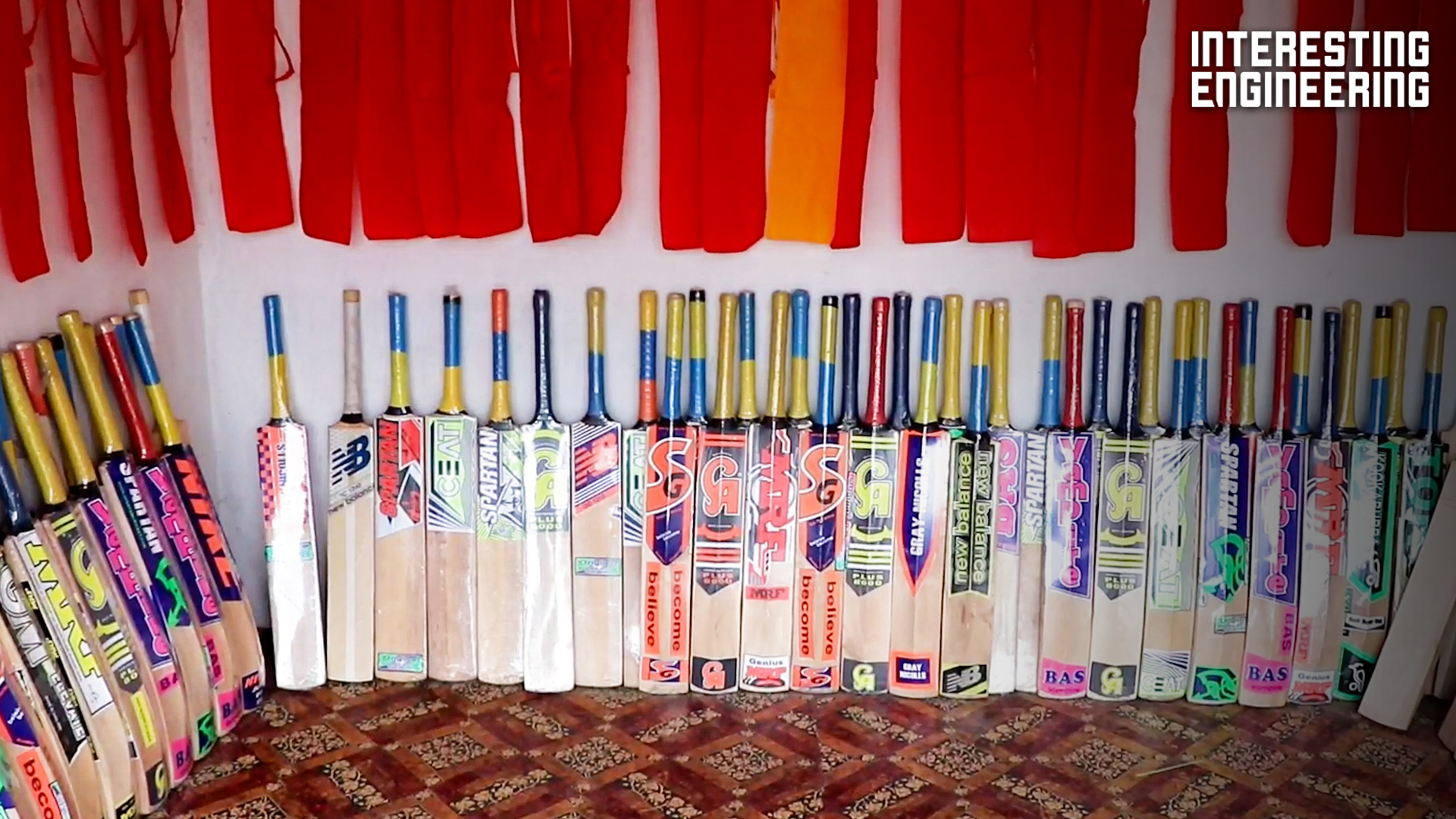Here's how skilled craftsmen make cricket bats by hand