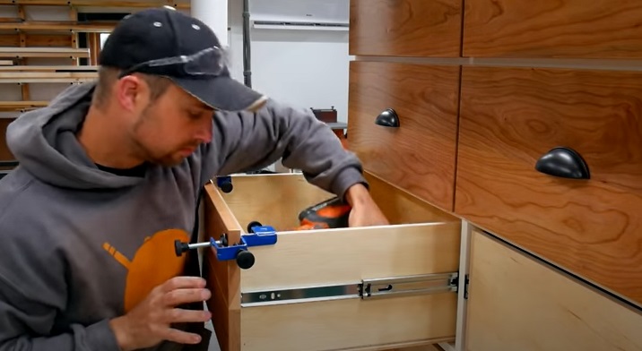 diy dresser draw fronts