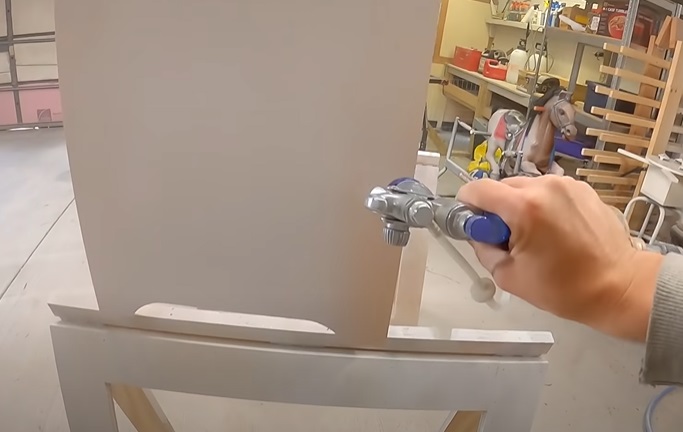 diy dresser paint main body