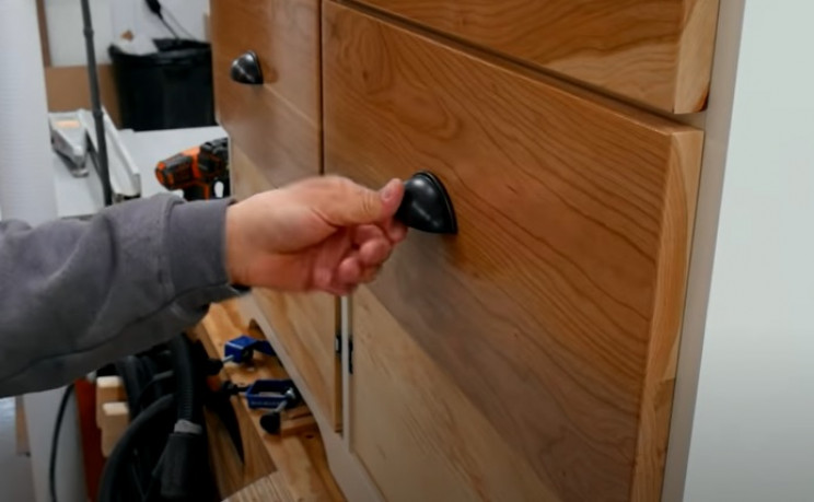 diy dresser draw handles