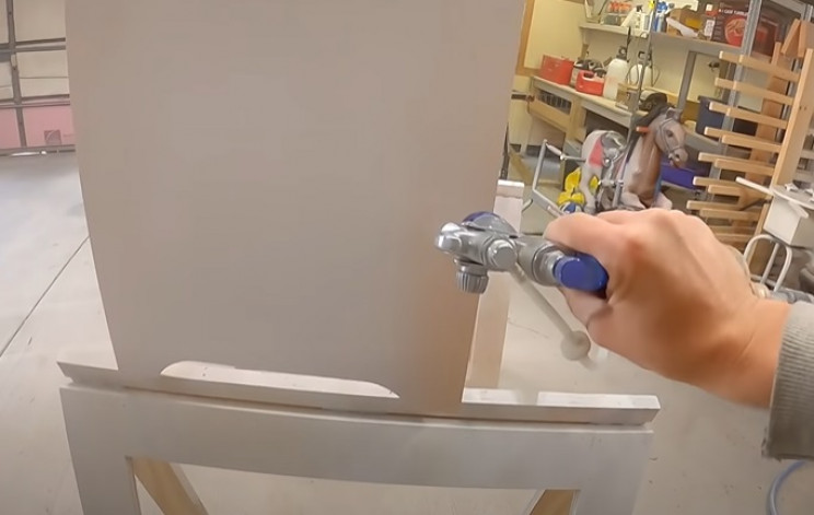 diy dresser paint main body