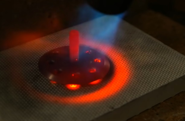 diy rotary cutter heat treat
