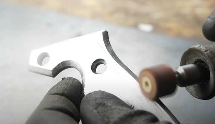diy rotary cutter polish handle