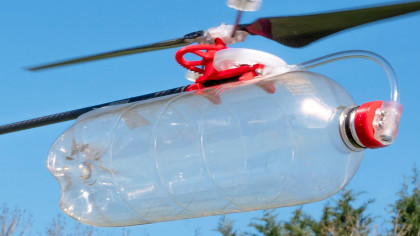 Engineer Tries to Build 'Bottle Helicopter' with 3D-Printed Parts