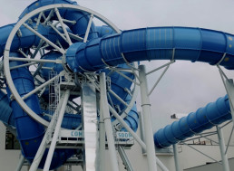 This Rotating Water Slide is an Engineering Masterpiece