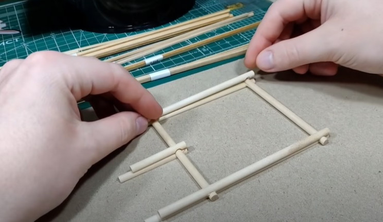 diy wooden house begin assembly