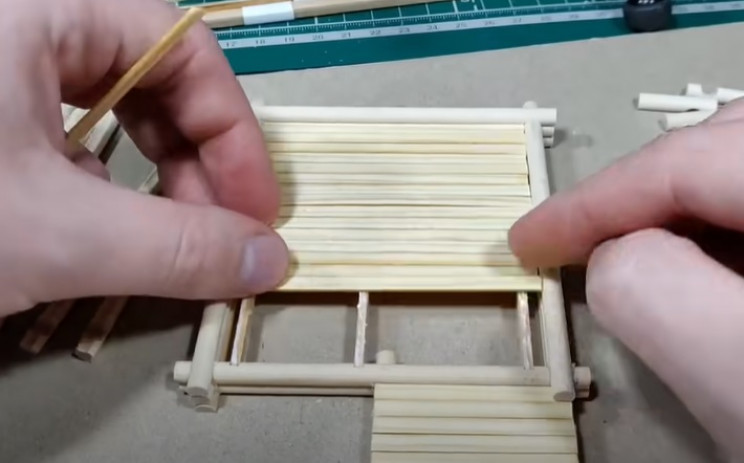 diy wood house floorboards