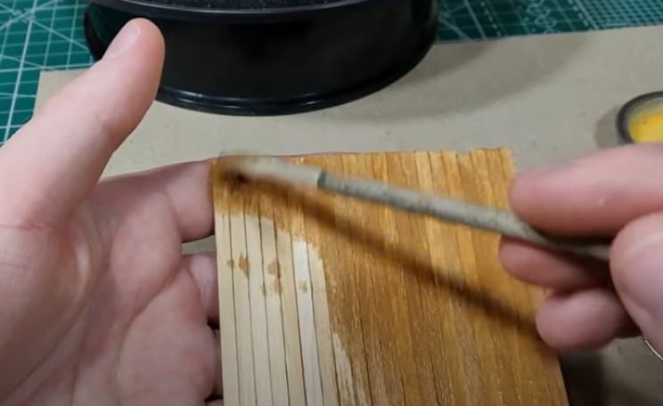 diy wooden house paint