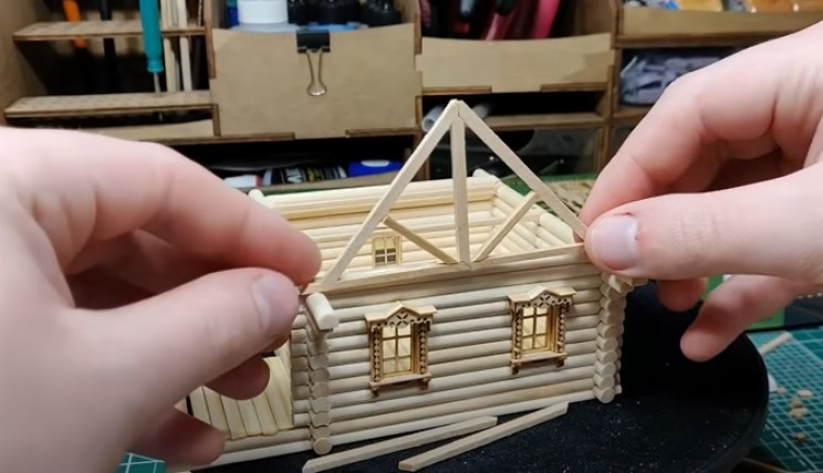 diy wooden house gable ends
