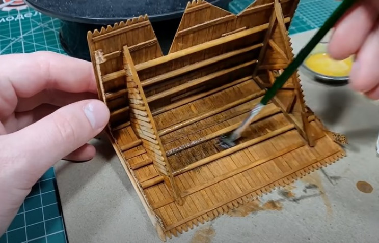 diy wooden house tone