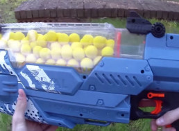 Nerf Gun Fires Foam Balls at up to 70 MPH