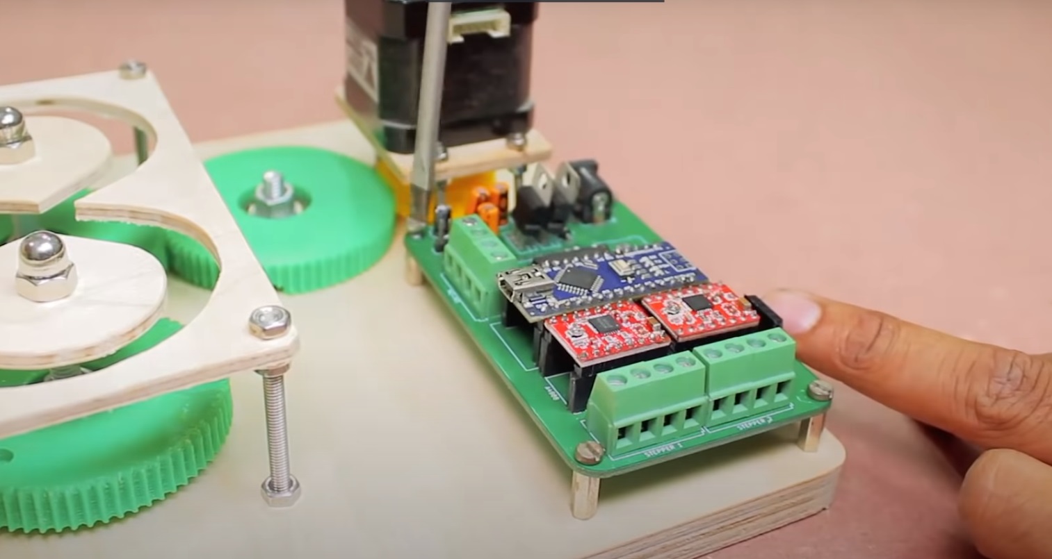 arduino braider mount pcb