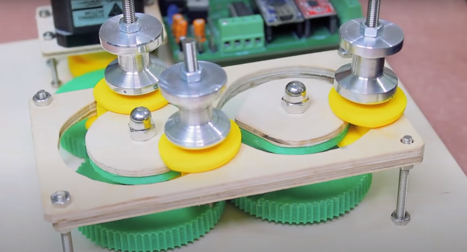 arduino braider spool trolleys