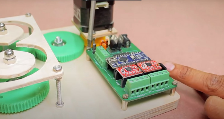arduino braider mount pcb