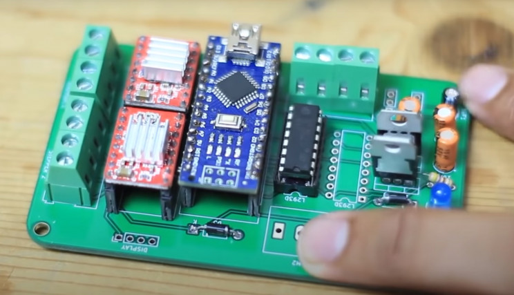 arduino braider complete pcb