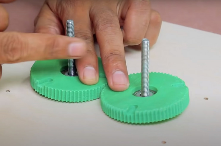 arduino braider gears in place
