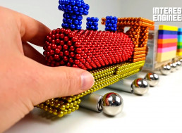 Making Your Own Magnetic Stream Train Toy