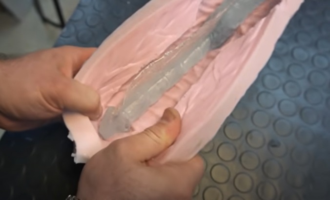 sub zero sword remove rubber mold
