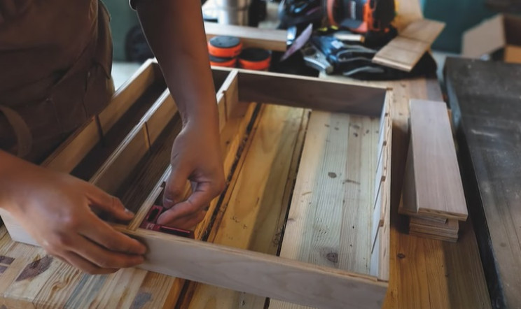 diy drawer organizer dry assembly