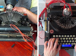 YouTuber Turns a 1920s Typewriter Into a MIDI Drum Machine