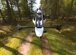 Watch an eVTOL Buzz Through the Woods In an Adrenaline-Pumping Adventure