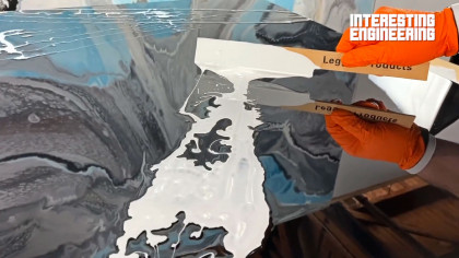 Give Your Plain Old Door a Modern Metallic Facelift