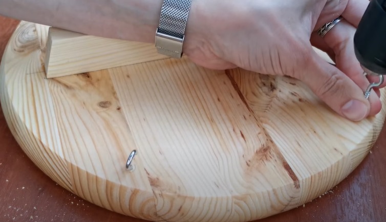 diy floating table hookeyes top