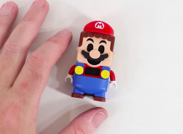 Guy Takes LEGO Mario Apart to See What's Inside