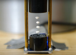 YouTuber illustrates acoustic levitation in action