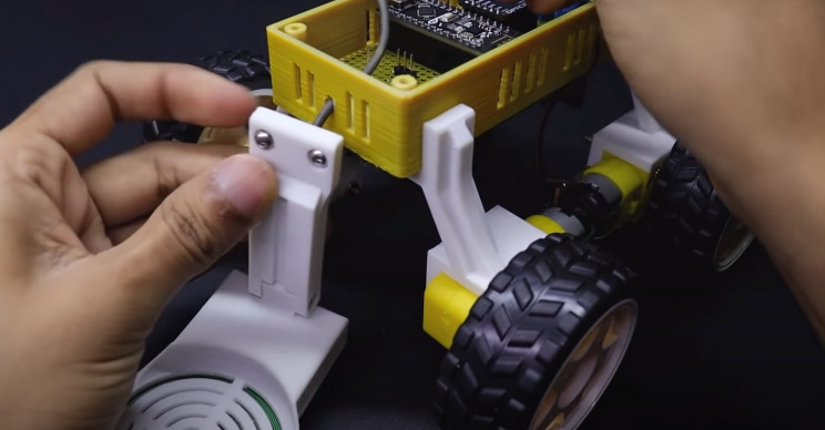 arduino metal detector arm
