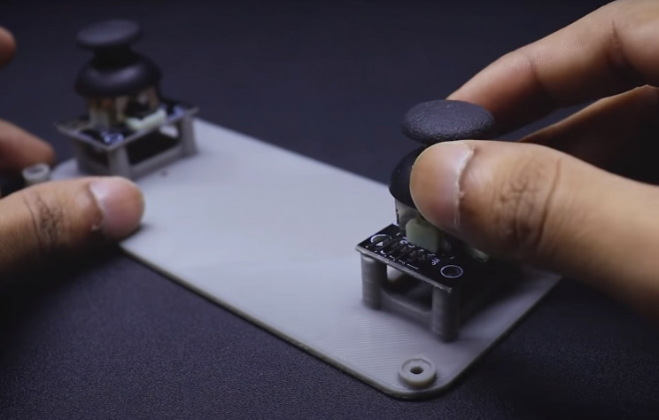 arduino metal detector joystick