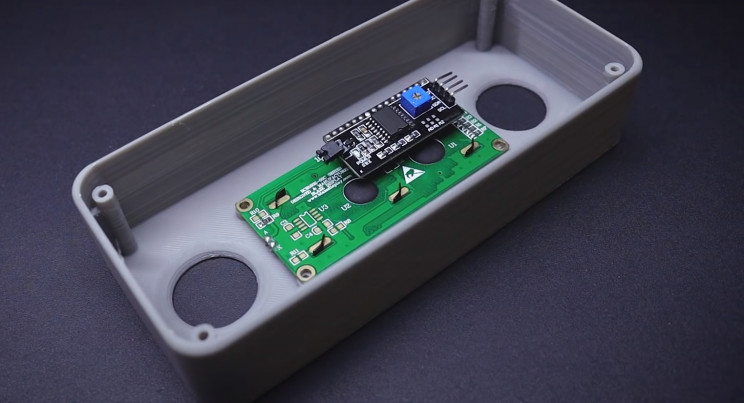 arduino robot remote control lcd