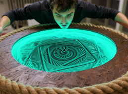 YouTuber Develops Sand Machine That Erases Everything It Creates